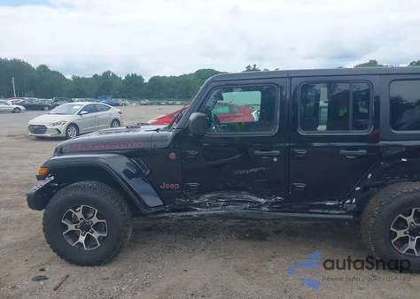 2020 Jeep Wrangler Unlimited Rubicon 4X4 из США, поврежденный, VIN 1C4HJXFG6LW243231